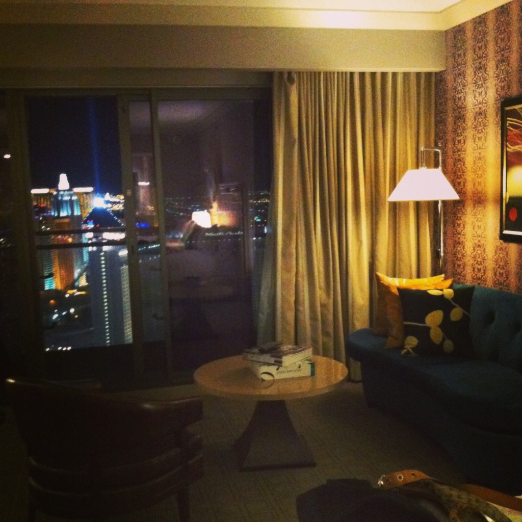 Las Vegas Cosmopolitan hotel room view